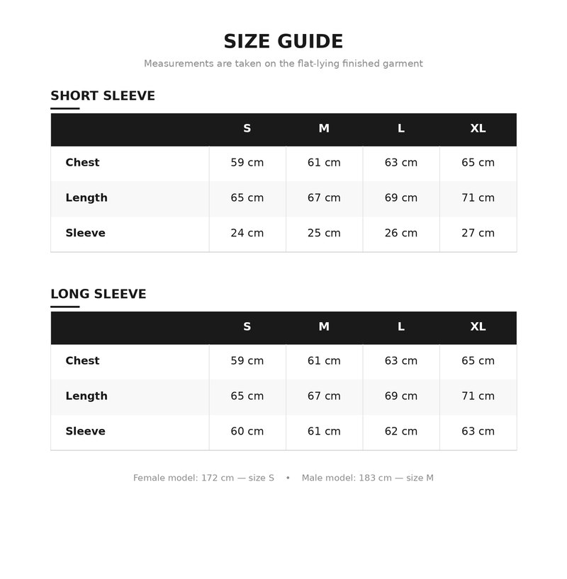 Size Guide